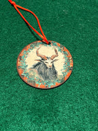 3" Sublimated Krampus Ornaments - Krampus 5 image