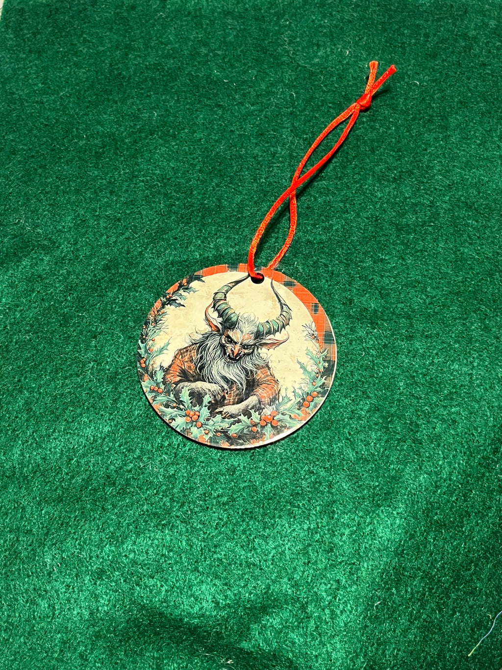 3" Sublimated Krampus Ornaments image 7