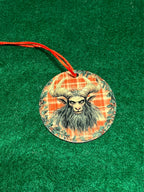 3" Sublimated Krampus Ornaments - Krampus 1 image