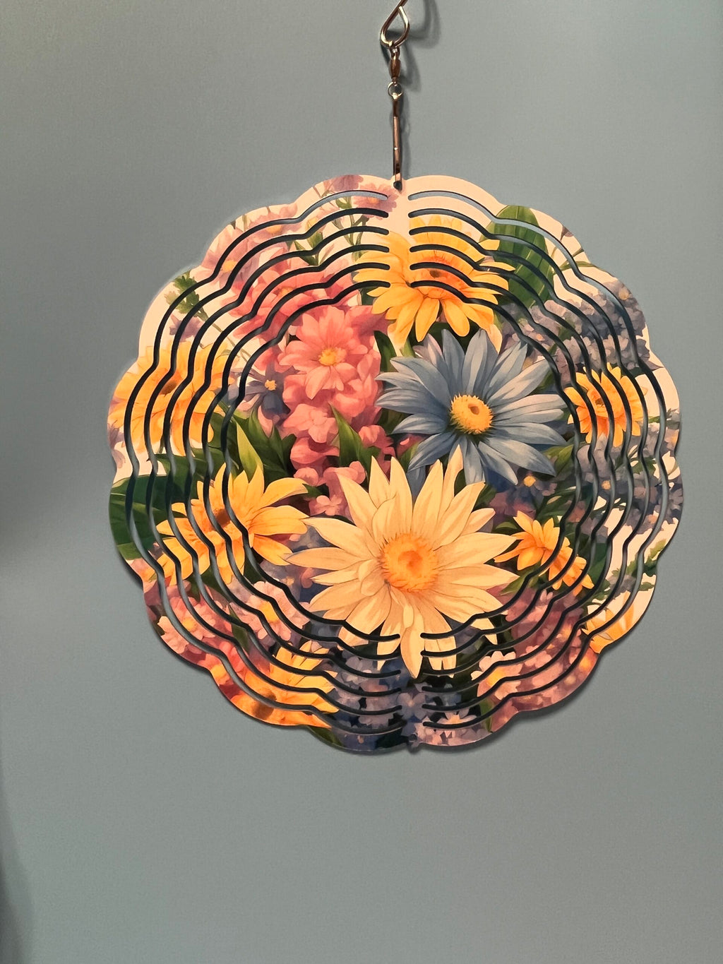 Wind Spinners - Spring Flowers variety, 8 Inch image