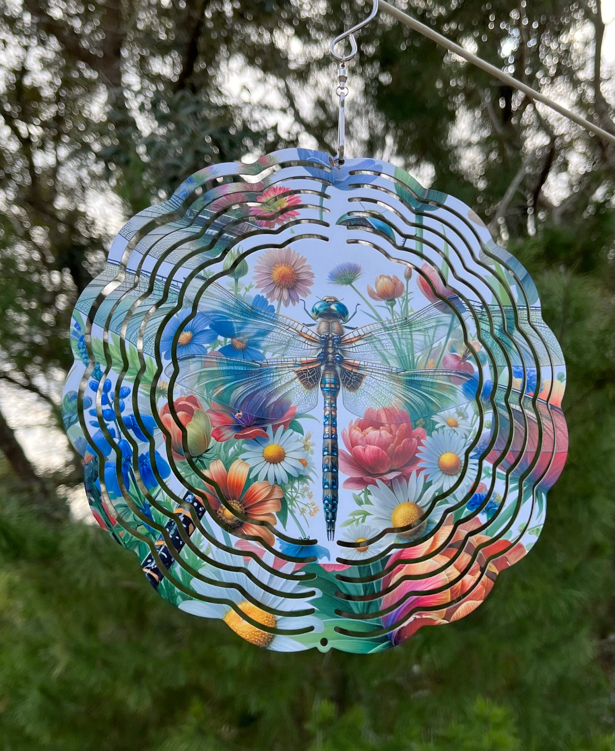 Wind Spinners - Dragonfly, 8 Inch image