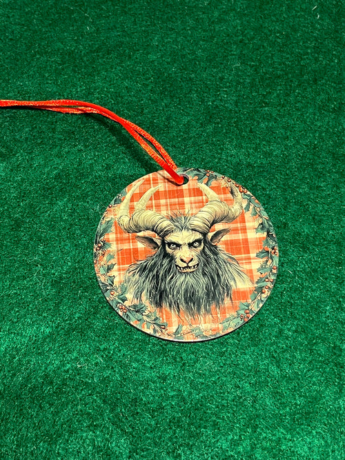 3" Sublimated Krampus Ornaments image 0