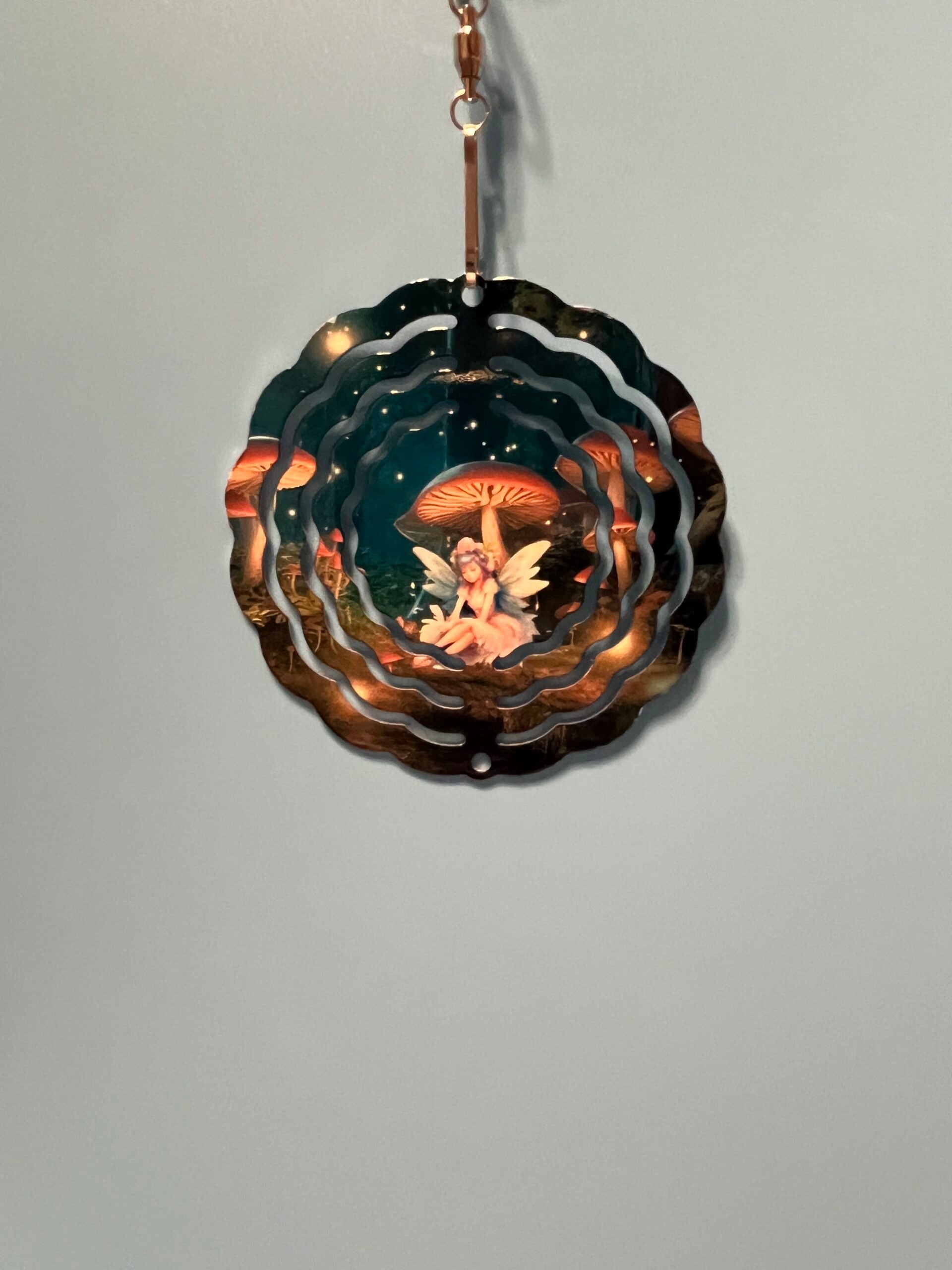 Wind Spinners - Mushroom Fairy, 3 Inch image