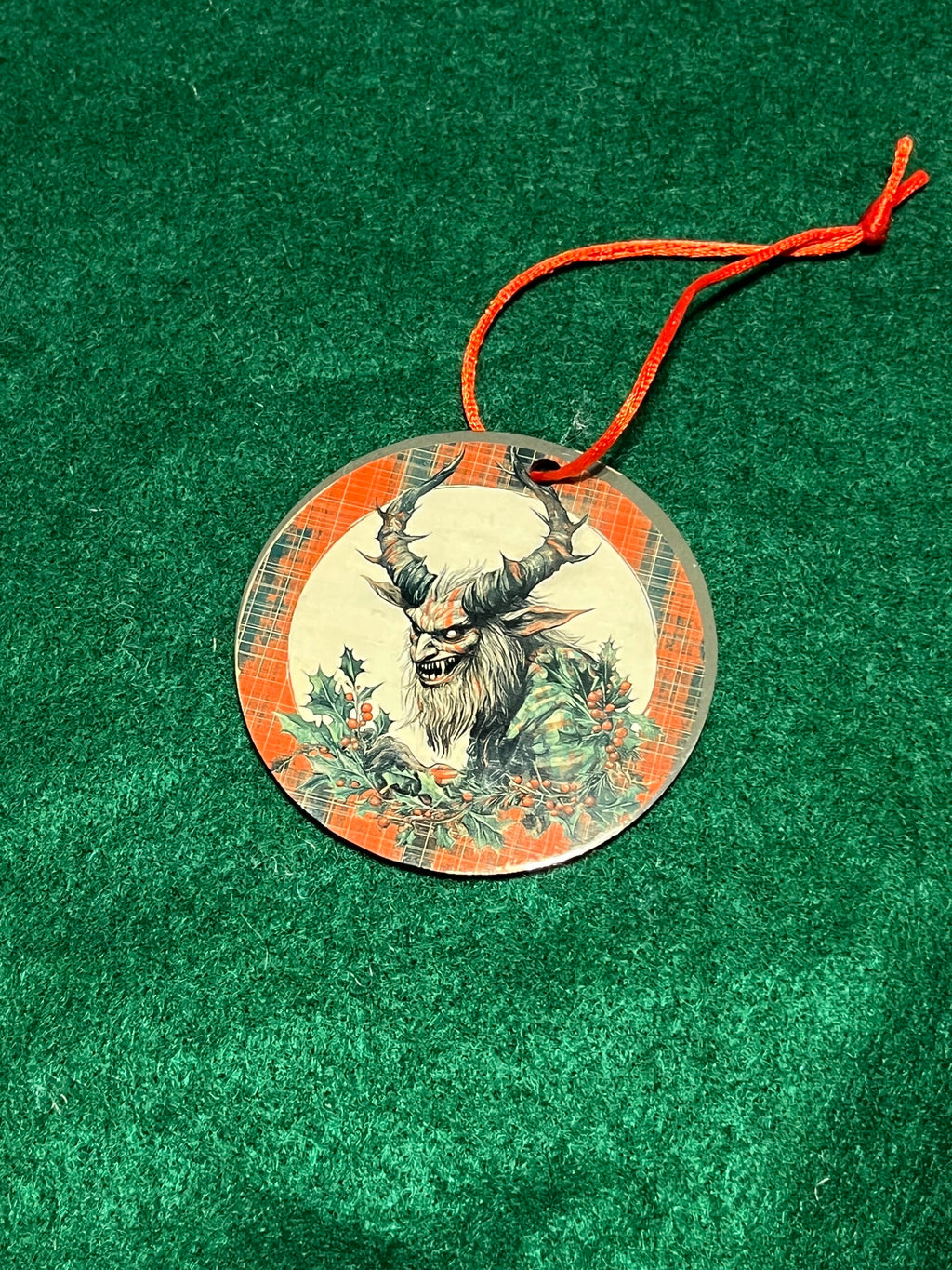 3" Sublimated Krampus Ornaments image 4