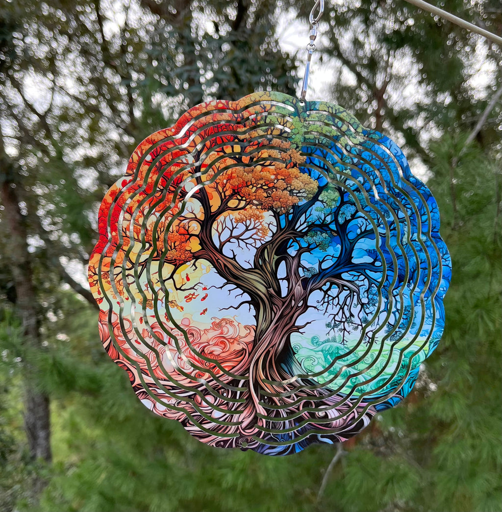 Wind Spinners - Tree of Life, 8 Inch image