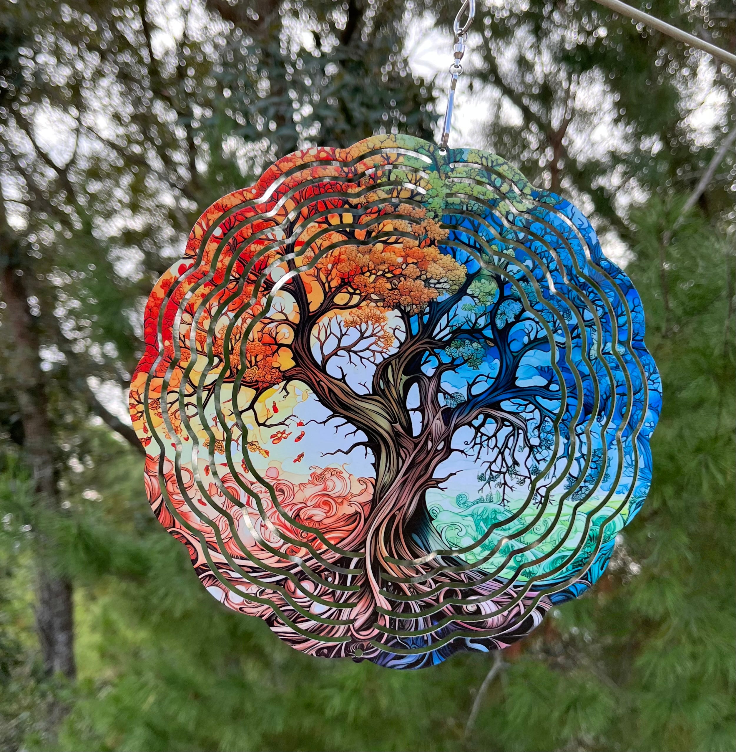Wind Spinners - Tree of Life, 8 Inch image