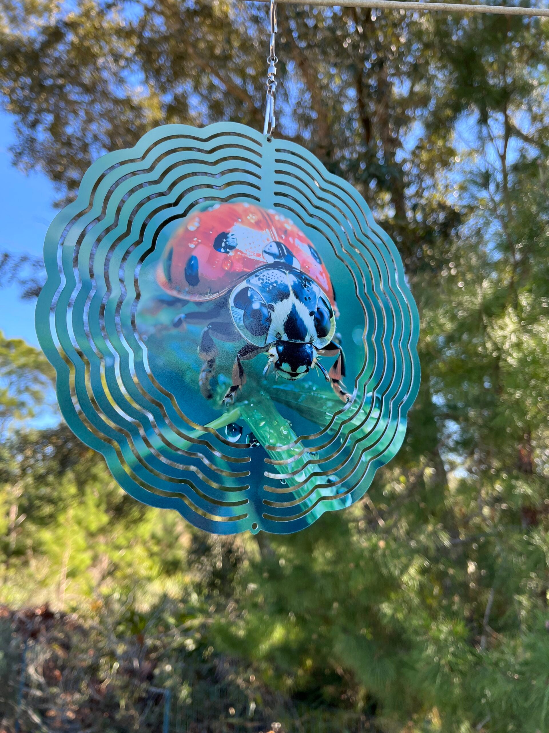 Wind Spinners - Realistic Ladybug, 3 Inch image