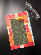 Eyeglass Holder Bookmarks - Green Dragon Fly and Sunflower image