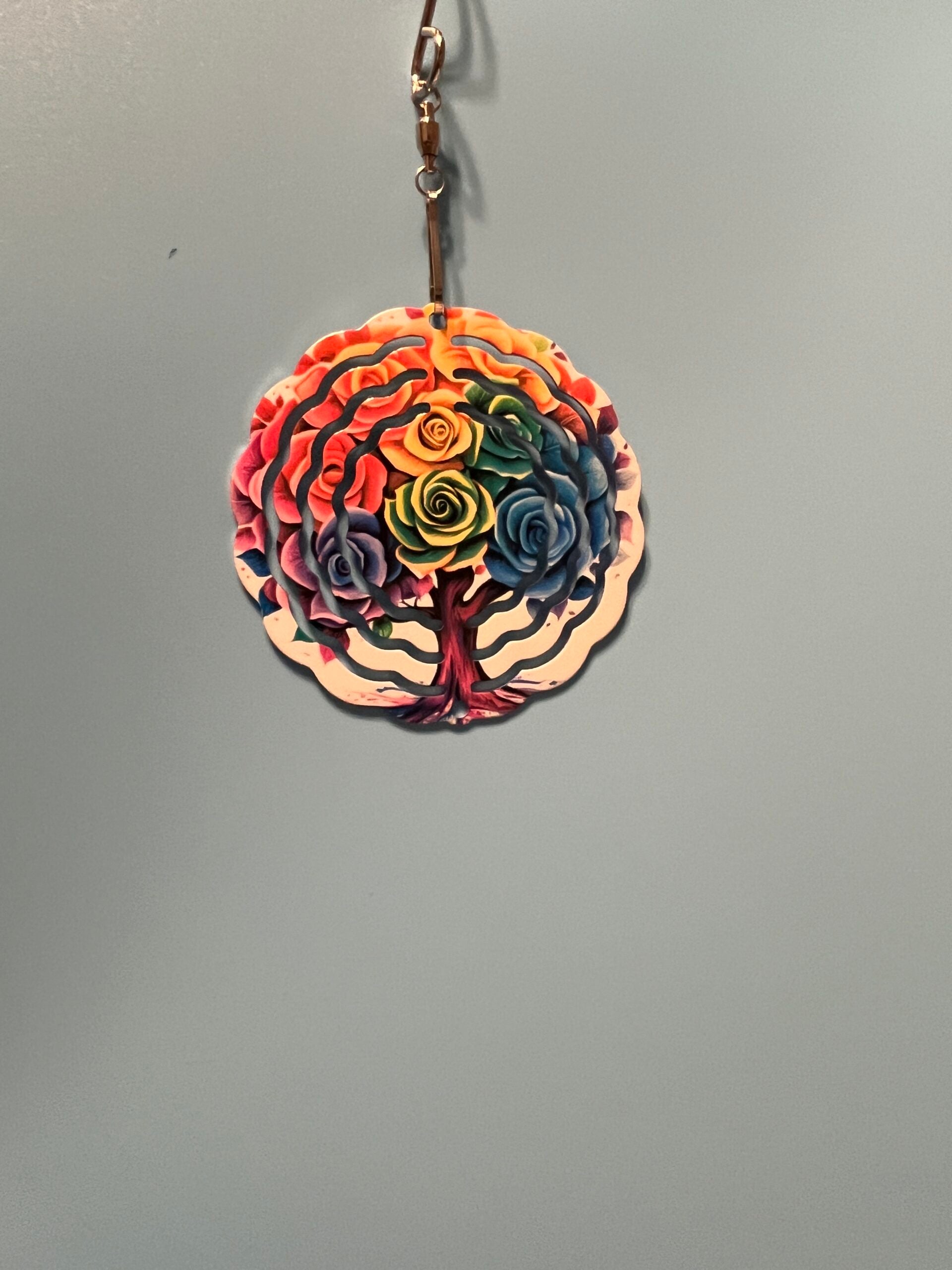 Wind Spinners - Rose Tree of Life, 3 Inch image
