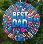 Wind Spinners - Best Dad, 8 Inch image