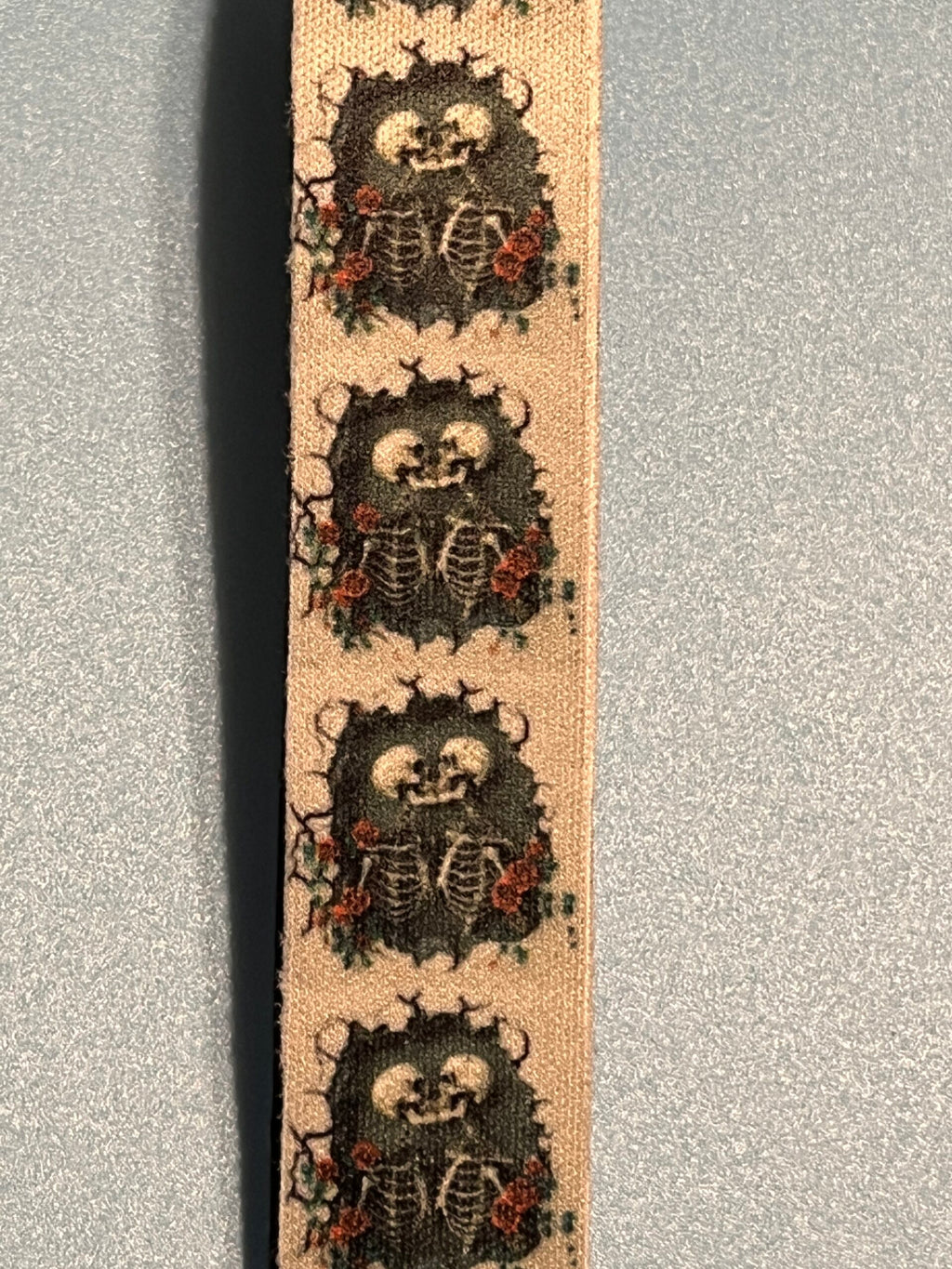 Wristlet Keychains - Kissing Skelton 1 image